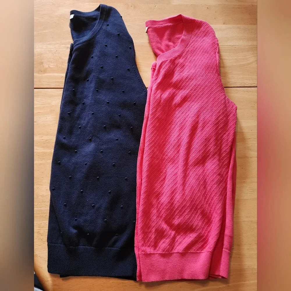Women's Pink Ribbed Sleeveless Sweater Top